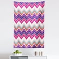 thumbnail image 1 of Chevron Tapestry, Chevron Motifs Colorful Design with Variable Angles Parallel Lines Groovy Art, Fabric Wall Hanging Decor for Bedroom Living Room Dorm, 5 Sizes, Multicolor, by Ambesonne, 1 of 1