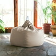 thumbnail image 3 of Jaxx Kiss Bean Bag Chair | Casual Poolside & Patio Seating | Sunbrella, Flax Beige, 3 of 6