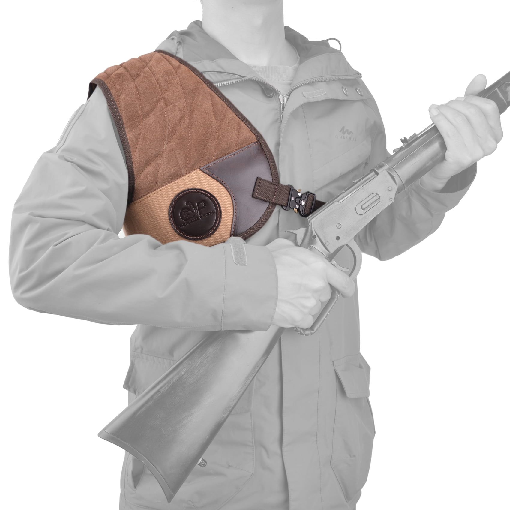 Right Padded Shoulder Pad Range Target Shooting Recoil Pad Shoulder Shield Protection Adjusted