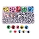 thumbnail image 1 of 1120 pis Googly Wiggle Eyes Autoadhesivo en caja de plástico portátil, varios tamaños de 6-25 mm para manualidades DIY Decoriones Gloria Ojos saltones que se mueven, 1 of 9