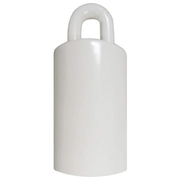 3.5LB Counter Weight for Outdoor Flagpoles, White