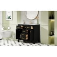 thumbnail image 5 of Durable Ceramic Basin & High-quality MDF Boards | Bathroom Vanity for Efficient Storage | Smooth and Wearable Materials, 5 of 7