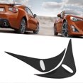 thumbnail image 4 of 2 Pcs Taillight Eyebrows Glossy Black Left Right Tail Lamp Eyelids for GT86 2013?2020, 4 of 5