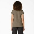 thumbnail image 2 of Dickies Women's Cooling Short Sleeve Pocket T-Shirt, Military Green Heather, XL, 2 of 4