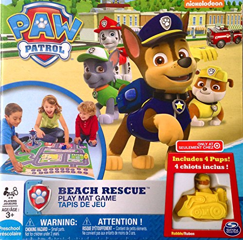 paw patrol beach rescue set