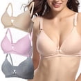 thumbnail image 3 of Women Nursing Bra Front Buckles Maternity Breastfeeding Pregnant Bras, 3 of 5