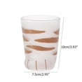 thumbnail image 2 of Taza De Cristal Con Patas De Gato Bonitas, Taza De Café De Oficina, Taza De Cristal De Leche Para Desayuno, Regalo 1 Uds. Eigraketly HA041938-03, 2 of 6