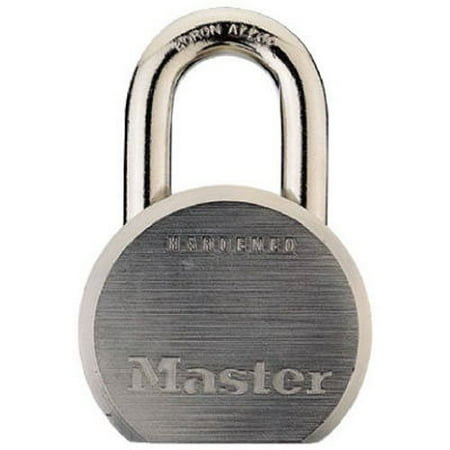 Padlock, Solid Steel Lock, 2-1/2 in. Wide, 930DPF, PADLOCK APPLICATION: For indoor and outdoor use; Lock is best used for storage units, garages &.., By Master (Best Weekend For Garage Sale)