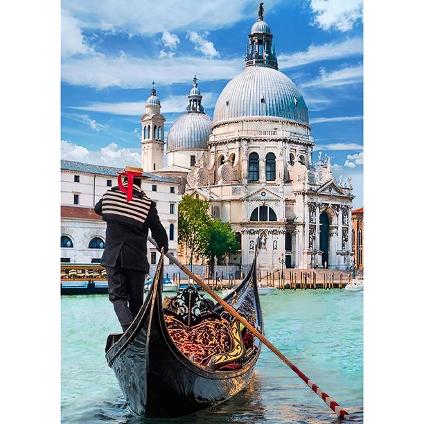 Diamond Painting (DE2370) DIY 5D Cityscape Picture Full Round Rhinestone Kit (NH511) 30x40cm Hugtrwg Para estrenar