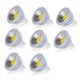 thumbnail image 1 of 8X GU5,3 / MR16 6W COB LED Lamapra Bombilla 420LM 60 3000K Calido DC 12V, 1 of 5