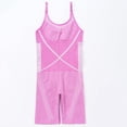 thumbnail image 3 of Gpoecd Plus Size Shaping Romper for Women with Built In Support and Open Bust Design Control Body Plus Size Jumpsuit Pink,XL, 3 of 3