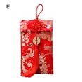 thumbnail image 5 of Farfi Chinese Style Embroidery Design Red Envelope Lucky Money Bag Party Supplies (Type K), 5 of 13