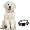 thumbnail image 5 of Dog collar and leash set, classic plaid pattern, adjustable nylon collar,, 5 of 5
