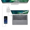 thumbnail image 6 of USB C to HDMI Adapter,Type C USB 3.1 to HDMI 4K/USB 3.0/USB C Converter Cable Charging Port Adapter Cable Compatible MacBook, Chromebook Pixel, Samsung Galaxy S8/S9/Note 8/Note 9 Silver, 6 of 10