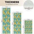 thumbnail image 4 of Yellow Lemon Fruit Slices Blue Pattern Kitchen Rugs Sets Of 3,Kitchen Runner Rugs Non Skid Washable,Decorative Kitchen Floor Mats for Kitchen,Sink,Laundry,17"x30"+ 17"x47" + 17"x59", 4 of 6