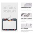 thumbnail image 4 of Zufioo Lady Duck Print Work Badge Protective Case, Waterproof Lanyard, Badge Transparent Clip, Suitable for Induction Card Badge Swipe Credit Card, 4 of 7