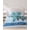 Blue, variant on 4 Piece Queen Sheet Set Teal Sea Turtle Sheets Set for Queen Size Bed, Breathable Soft Microfiber Bed Sheets Cooling Coastal Ocean Summer Ocean Waves Fitted Sheet Deep Pocket, Pillowcases