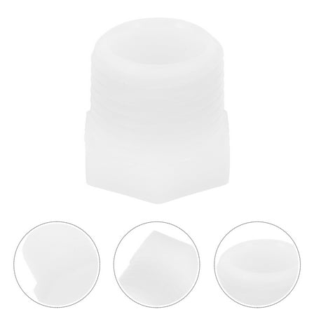 WHAMVOX 12 Pcs Hot Water Tank Plug Camper 2.20X2.20X2.20CM White