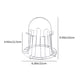thumbnail image 3 of Portavasos de acero inoxidable - Portavasos colgantes invertidos con asa para sobremesa, mesa de centro, cocina, uso comercial, 3 of 6