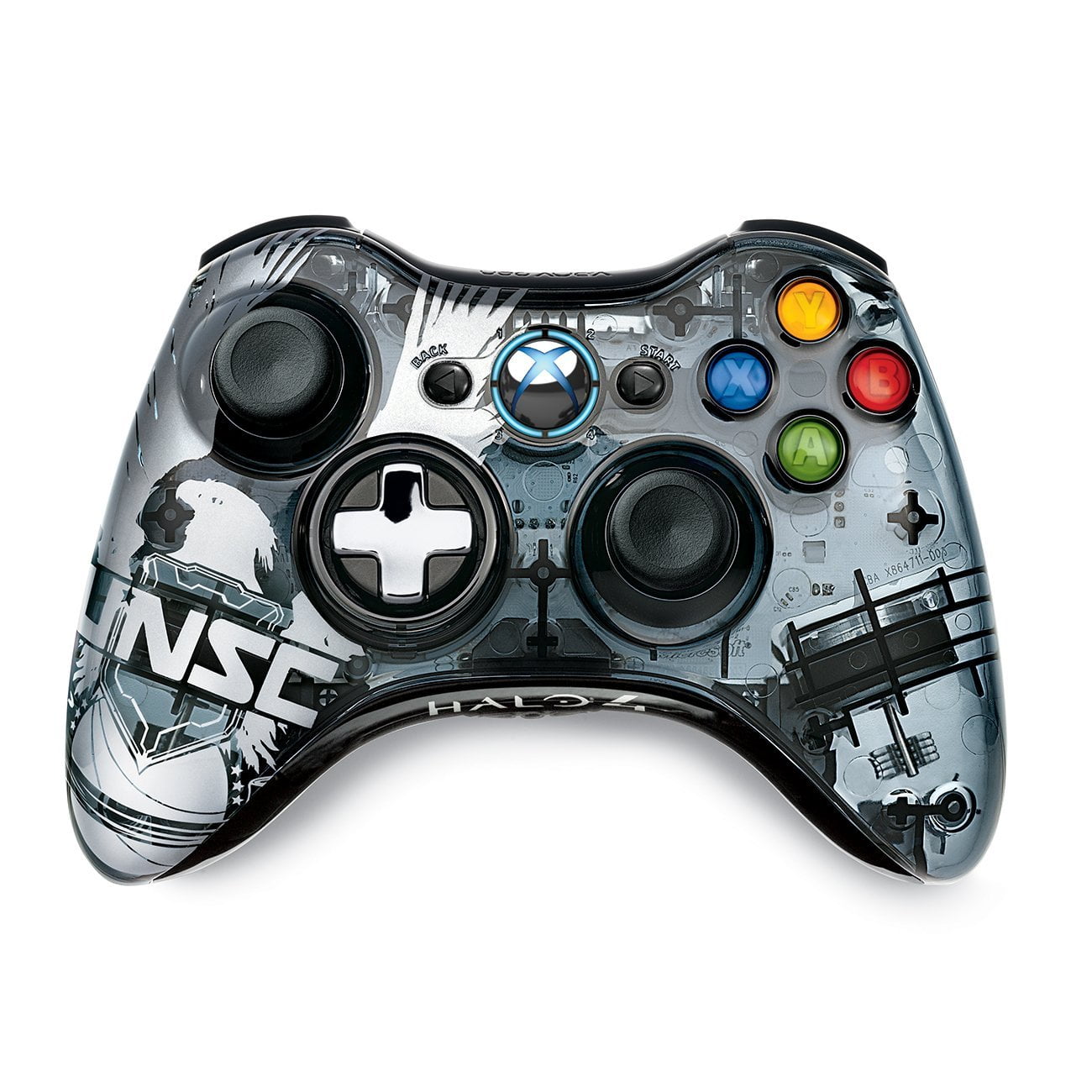 best xbox 360 controller for halo Halo 4 guardians limited edition top shell for xbox 360 controller.