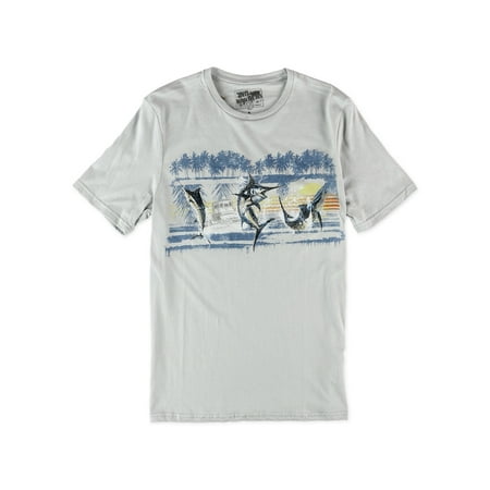 Marlin Tag - No Borders Mens Marlin Band Graphic T-Shirt