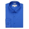 thumbnail image 4 of Marquis Platino Men's Slim Fit Cotton Stretch Long Sleeve Dress Shirt-More Colors, 4 of 10