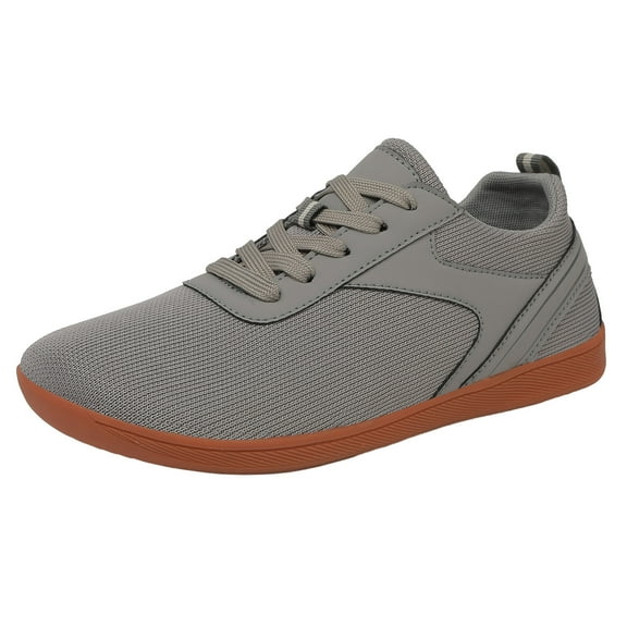 Durtebeua Women's Lifestyle Mesh Jogger Sneakers Grey,9.5