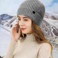 thumbnail image 4 of Gorro de Invierno de Punto Negro para Hombre YONGSHENG, 4 of 5