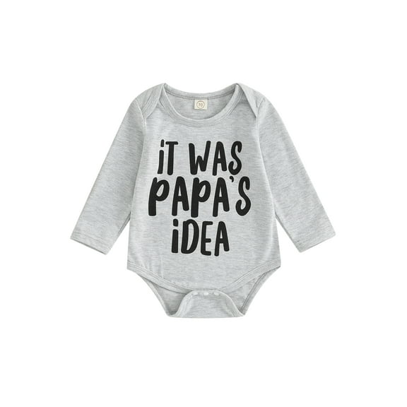 Bagilaanoe Baby Girl Boy Rompers Newborn Letters Print LongSleeve Bodysuit 3M 6M 9M 12M Infant Fall One Piece Jumpsuit