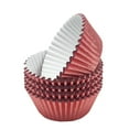 thumbnail image 3 of Mombake Standard Foil Rosegold Cupcake Liners Muffin Baking Cups for Party and More, 100-Count, 3 of 7