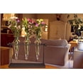 thumbnail image 5 of Danya B MC001-C Triple Flower Vase on Rustic Metal Stand, 5 of 6