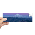 thumbnail image 1 of White Mountain Purple Blue Sky Rectangle Bumper Sticker Notebook Window Decal, 1 of 1