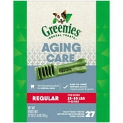 GREENIES Aging Care Regular Dental Treats, 27 Count