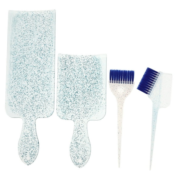 1 Set Pelo Color Tinte Herramienta Peluquería Destacado Tablero Colorear Colorear Pincel