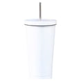 thumbnail image 1 of Frasco de vacío de acero inoxidable Advancent aislante antideslizante 500ml blanco, 1 of 6