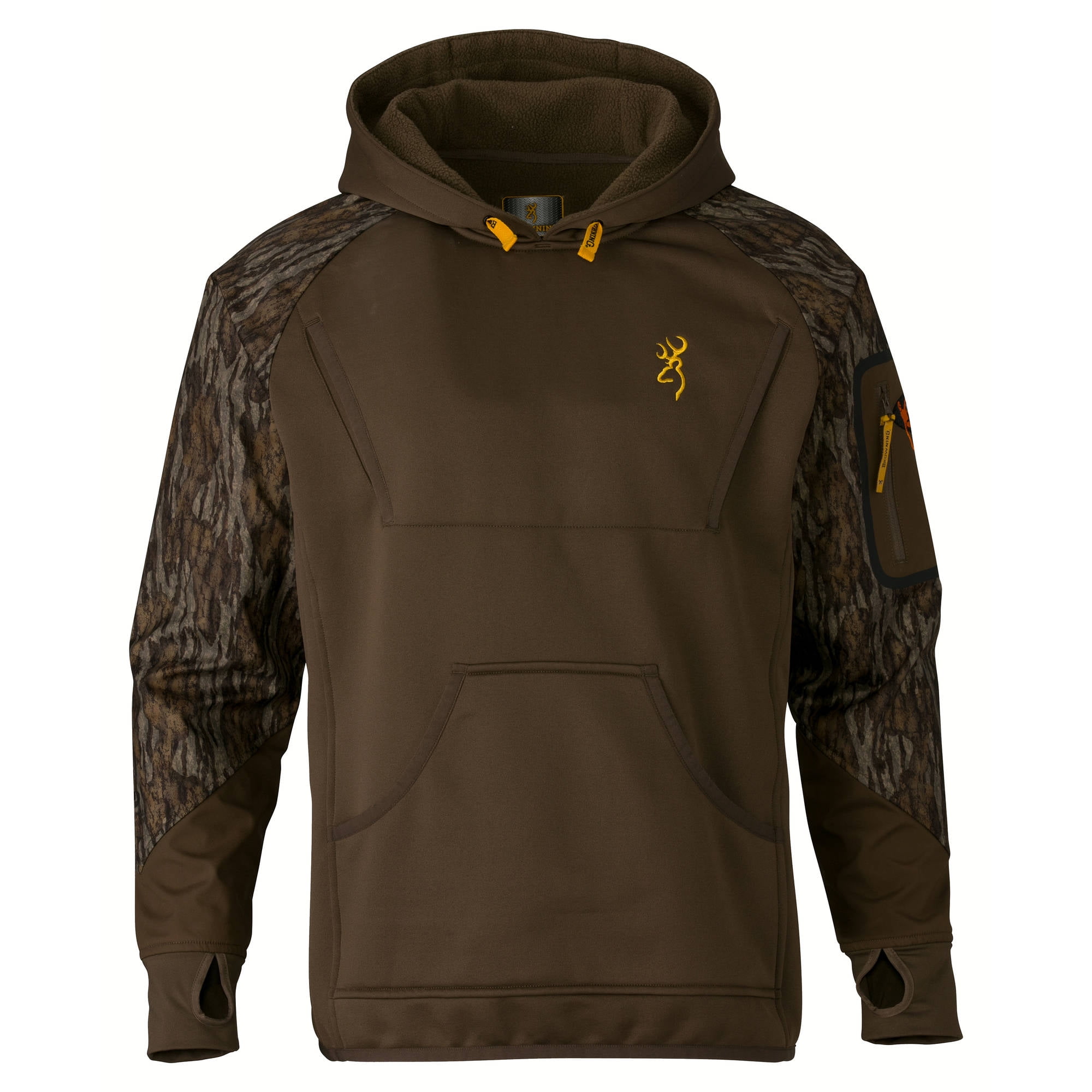 Browning Wicked Wing Timber Fleece Hoodie Mossy Oak Bottomlands by Browning