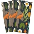 thumbnail image 2 of GZHJMY Cute Sloths Kitchen Towels 18x28inch Ultra Soft Absorbent Quick Drying Kitchen Dish Towels Washable Cleaning Cloths Hand Towels Tea and Bar Towels, 4 Pack, 2 of 7