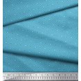 thumbnail image 2 of Soimoi Blue Cotton Duck Fabric Diamond Geometric Print Fabric by the Yard 42 Inch Wide, 2 of 3