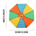 thumbnail image 3 of Tablero de ajedrez Fidget Sensory Toy HUOGUO Rainbow con popper, 3 of 5