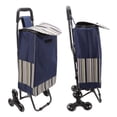 thumbnail image 4 of Carrito de Compras Plegable, Carrito de Compras Resistente Al Clima Ligero Portátil Para Compar Verduras, 4 of 7