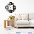 thumbnail image 4 of Reloj de pared con marco de fotos moderno y reloj decorativo con marco de fotos, 4 of 7