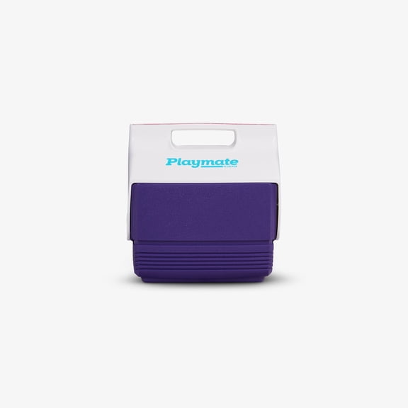 Igloo Retro Playmate Mini 4 QT Hardside Personal Cooler, Purple
