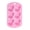🥝 Pink_Base#668, variant on Silicone Fruit Ice Trays Fruit Shape Ice Cube Molds - Strawberry Watermelon Pineapple Designs, Versatile Silicone Ice Molds, Easy Release, Fun Party Drink Accessory