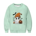thumbnail image 5 of Neewe Crewneck Halloween Sweatshirt Women Round Neck Casual Oversized Pullover Hoodies Long Sleeve Blouse Tops, 5 of 9