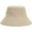 Beige, variant on CoCopeaunts Large Bucket Hat with Windproof Rope Shade Men Fisherman Hat Solid Women Basin Hat Breathable Summer Mesh 2 Sizes