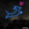 thumbnail image 3 of Craftnamesign Dachshund With Butterfly Neon Sign, Dog Lover Gifts, Dog LED Sign, Dog Wall Decor, 3 of 4