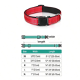 thumbnail image 4 of Collar reflectante para perros, suave, acolchado, transpirable, con rayas de seguridad, ajustable, bonito collar para cachorros, para perros pequeños, medianos y grandes, 4 of 5