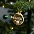 thumbnail image 4 of Xecvkr Christmas Happy Farm Egg Ornament Kids Animal Duck Dinosaur Snake Tree Pendant Festive Gift Holiday Family Party Decor 0.4in 1pc, 4 of 5