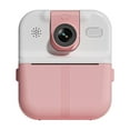 thumbnail image 2 of Kids Instant Print Camera - 24MP HD Rotating Lens Thermal Photo Printer with 2.4 Inch Screen, 1080P Video Recording, Portable Travel Camera Gift for Boys Girls (Pink), 2 of 9