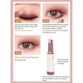 thumbnail image 4 of Dual Eyeshadow Stick Creamy Velvet Smooth Application Long Wearing Smudge Proof Water Resistant Makeup Stick for Easy Gradient Eye Makeup, 6 Trendy Colors, 4 of 5